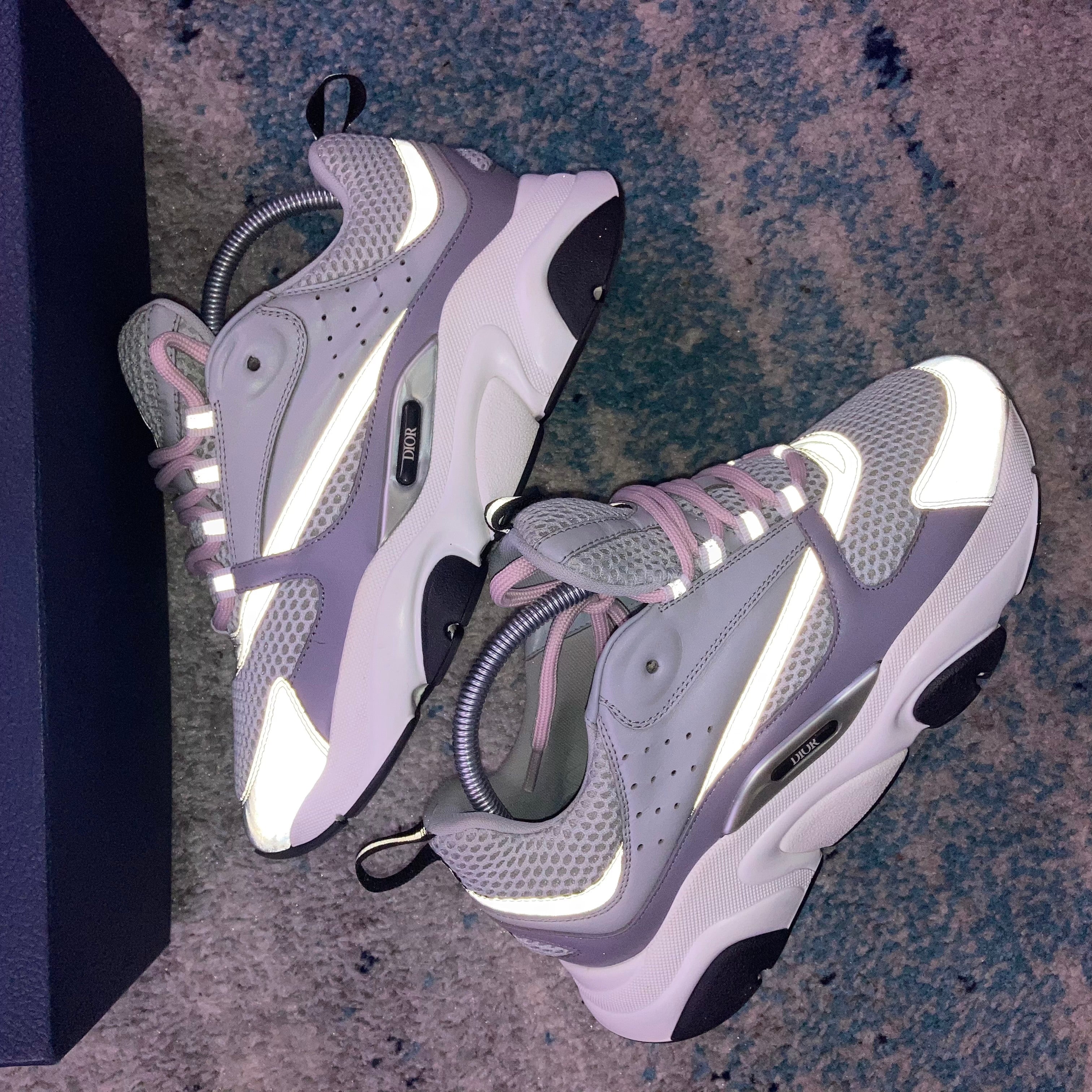 DIOR B22 TRAINERS - GREY (FITS 6)
