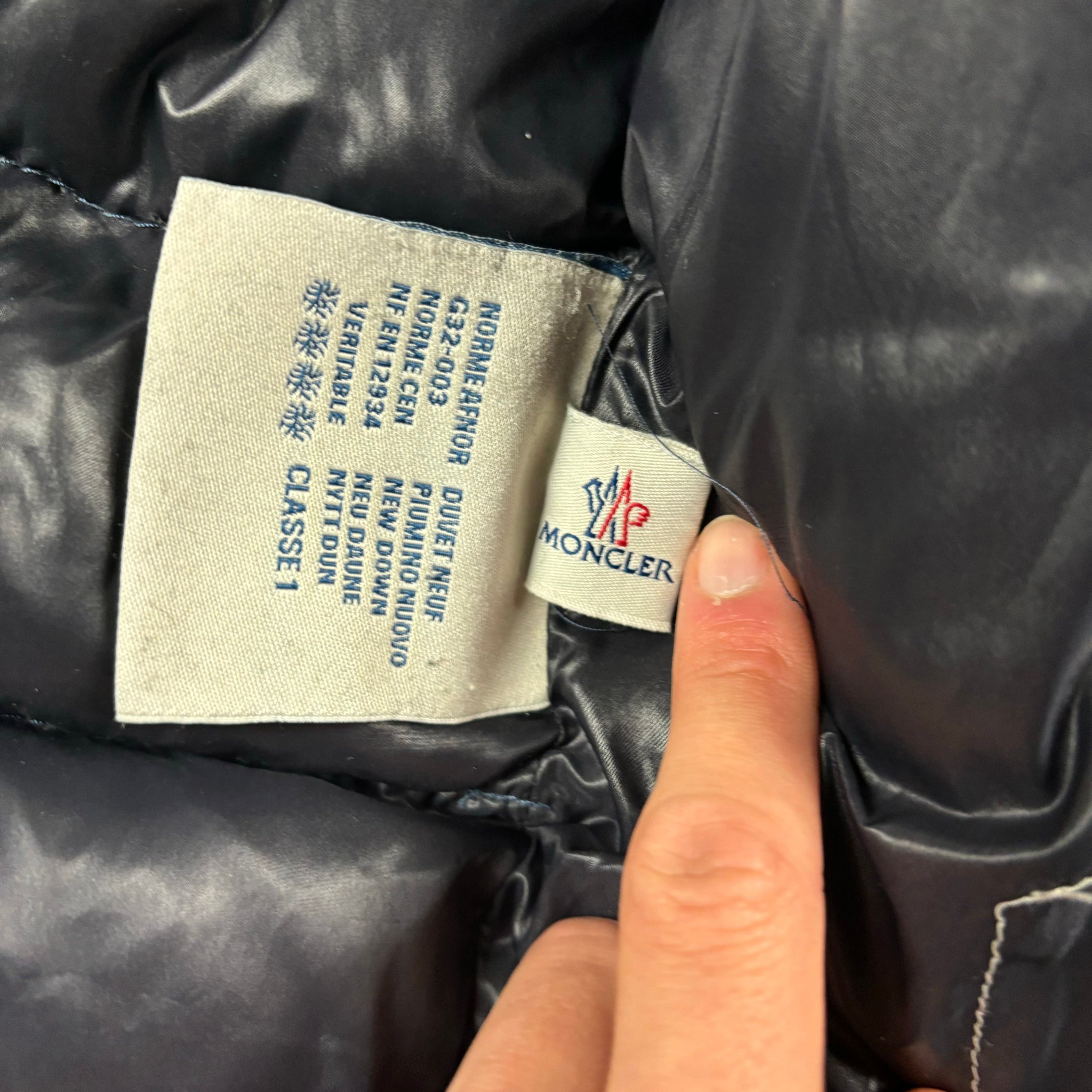 MONCLER FEDOR JACKET SIZE 1 (FIT S)
