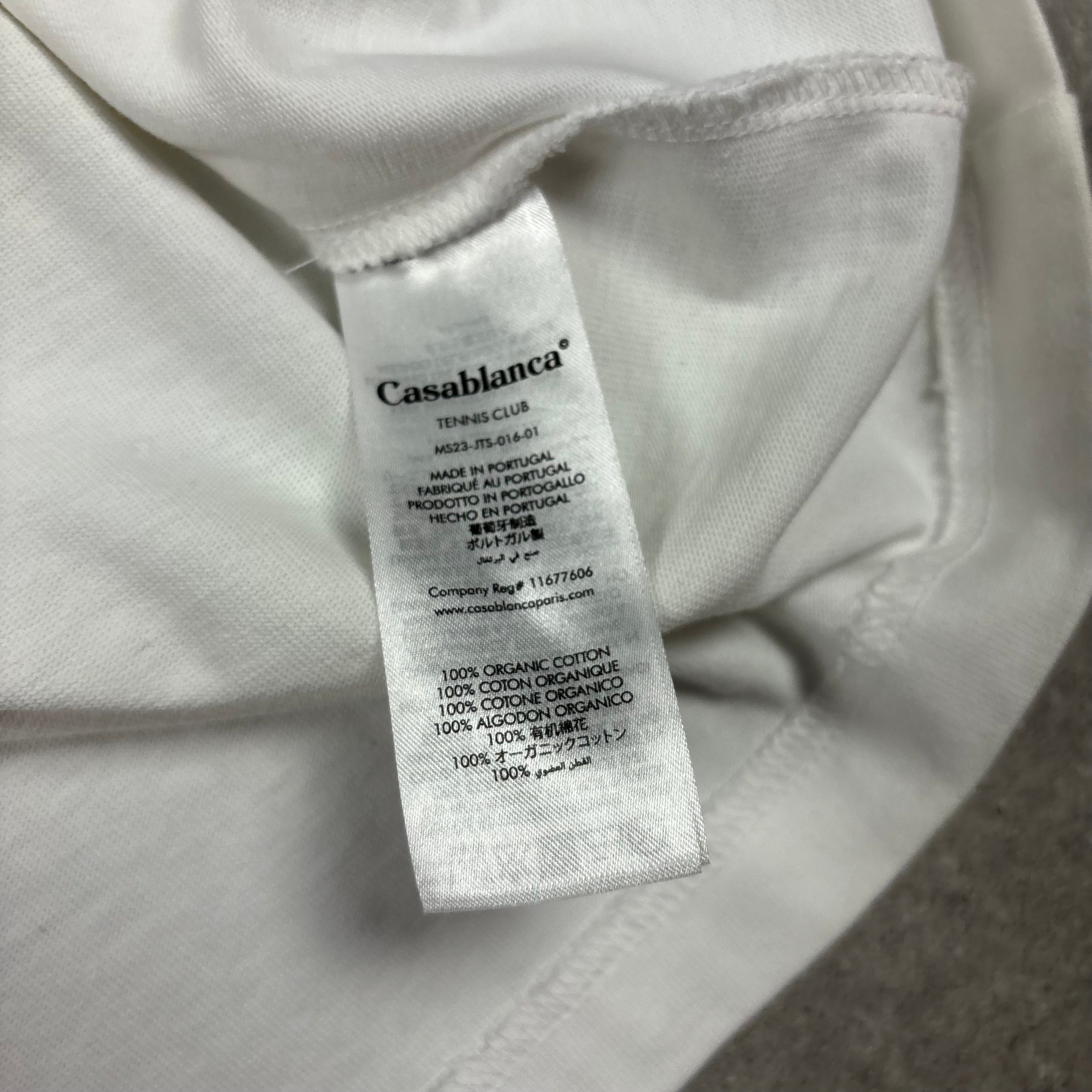 CASABLANCA T-SHIRT - XXL