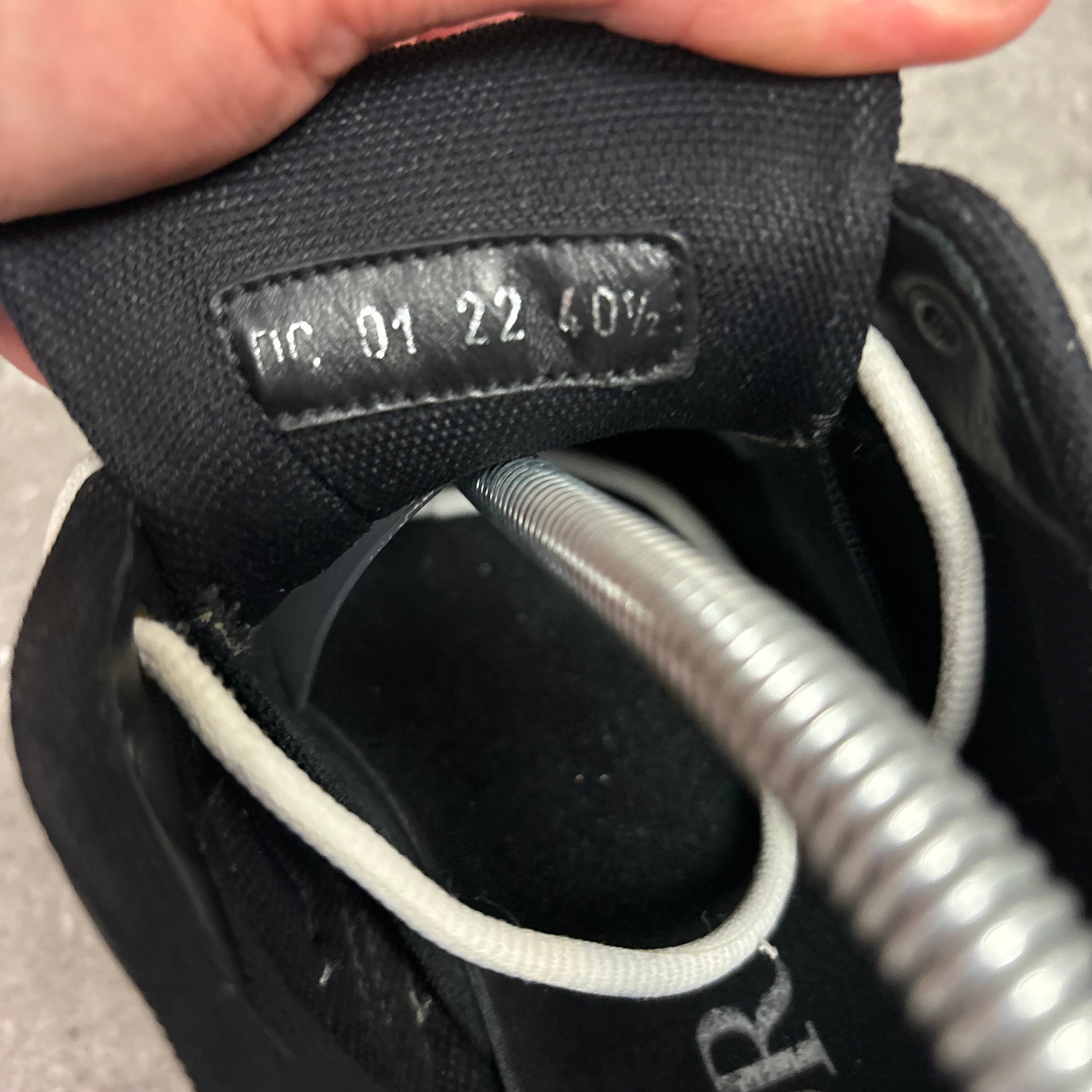 DIOR B30 BLACK - (EU 40.5 / UK 6.5)
