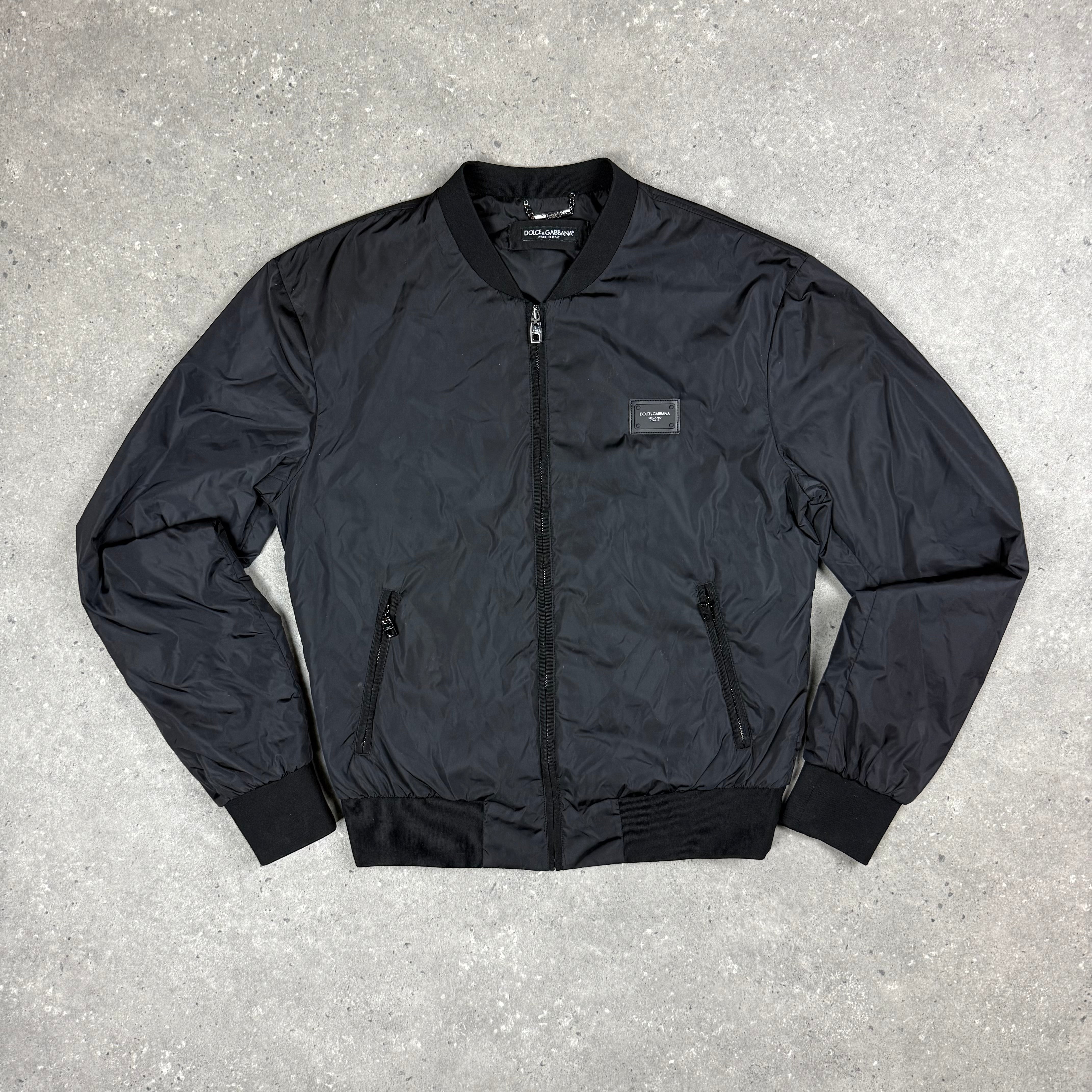 DOLCE & GABBANA BOMBER JACKET - (S)