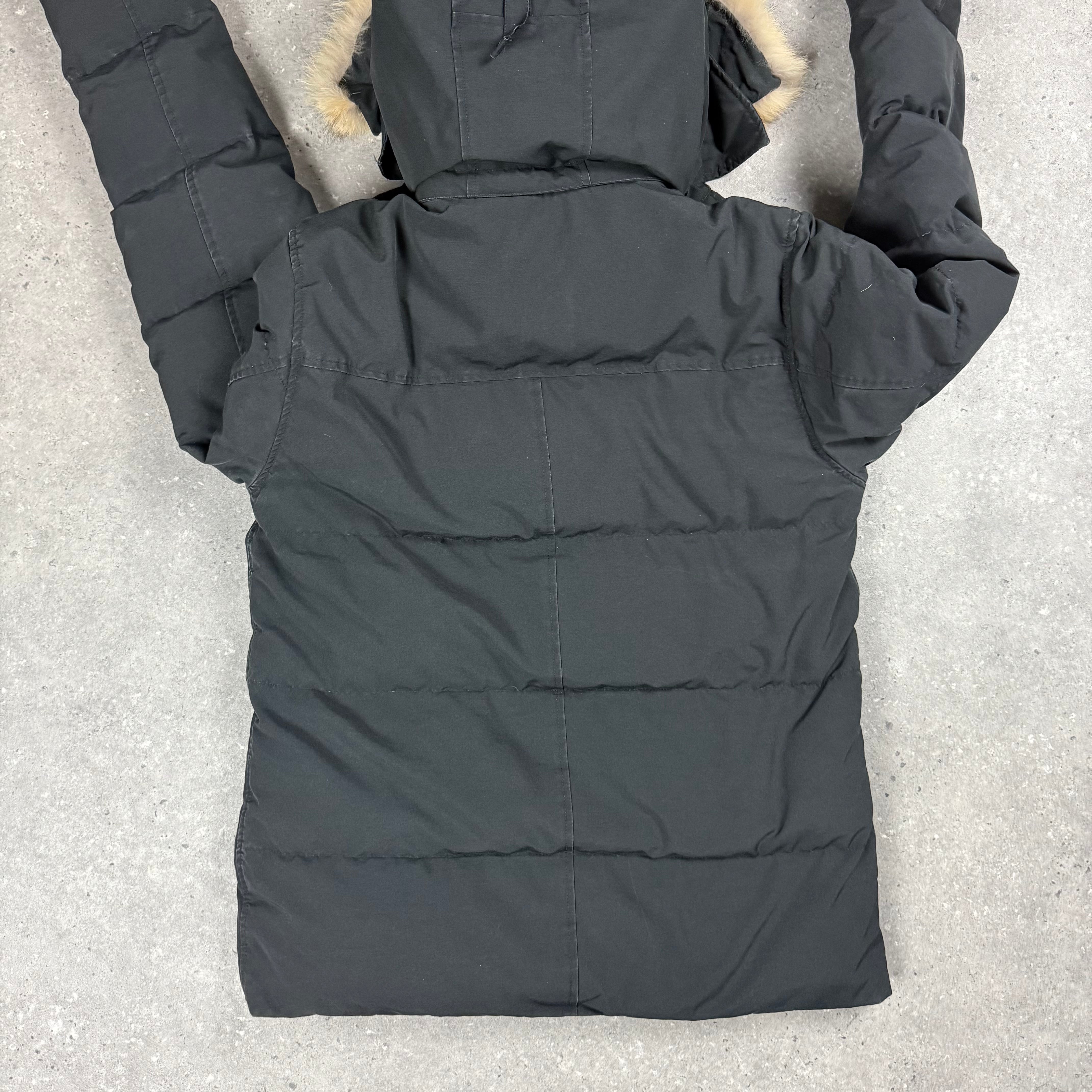 CANADA GOOSE WYNDHAM PARKA BLACK - (L)