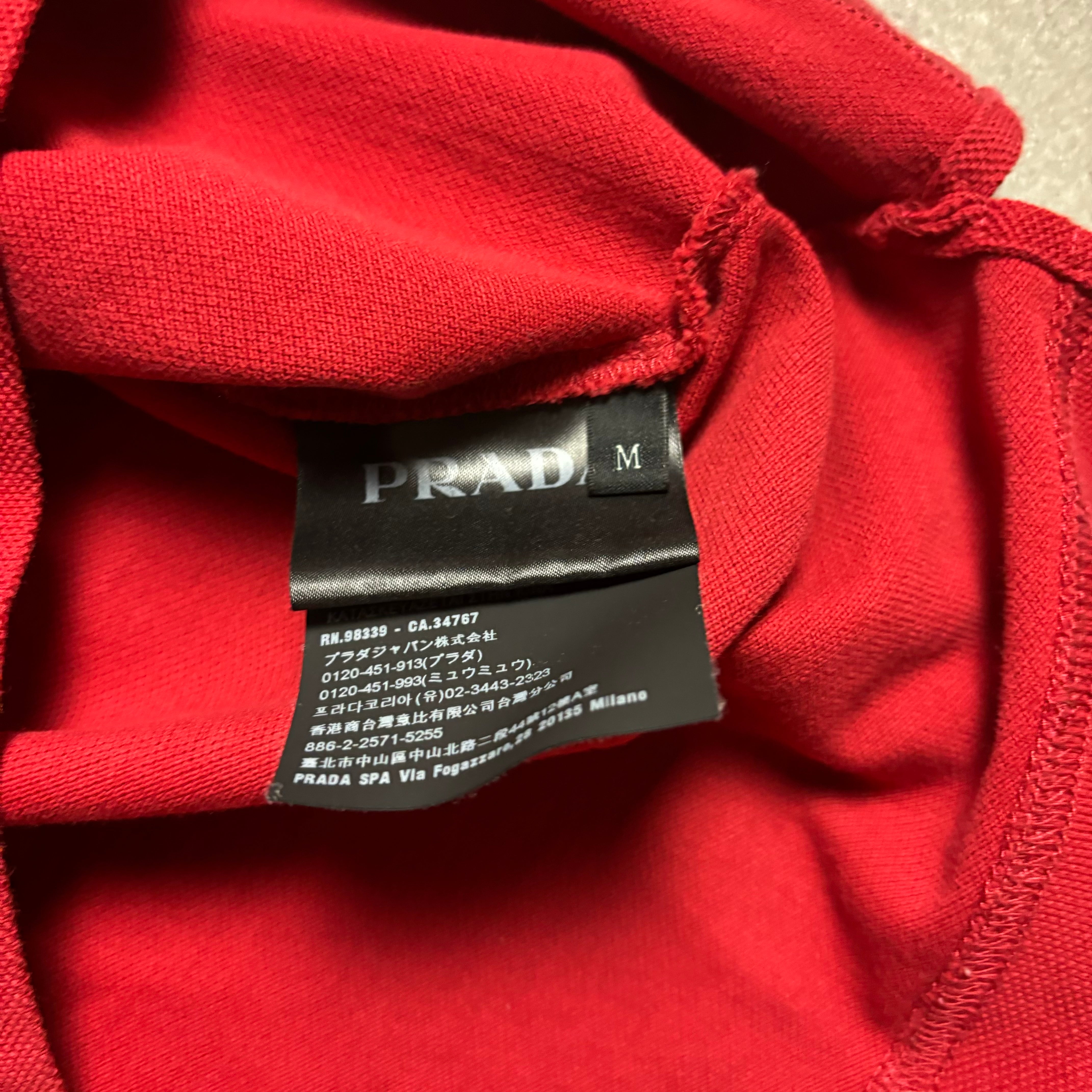 PRADA POLO T-SHIRT (FITS S)