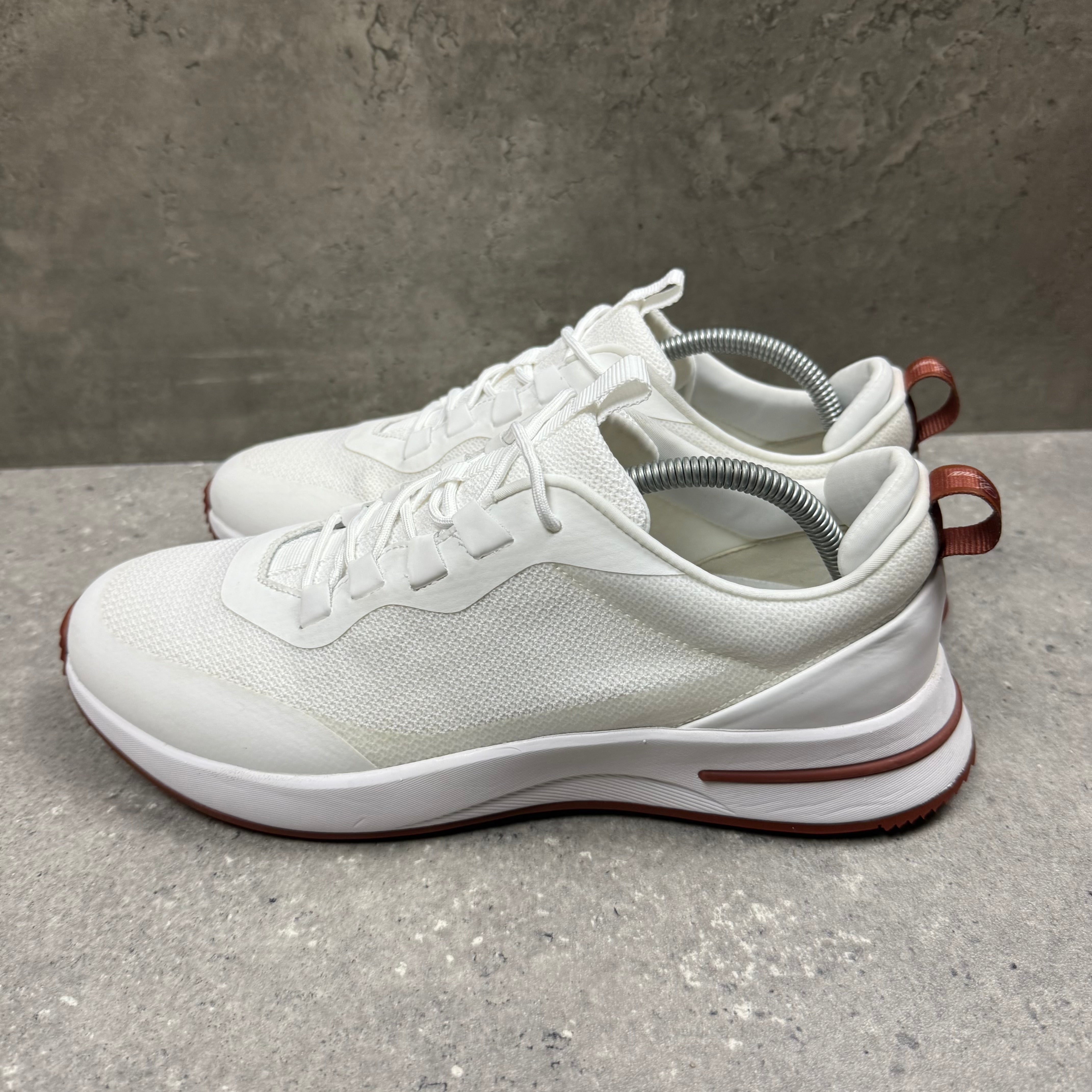 LORO PIANA WEEKEND WALK WHITE - (EU42.5 / UK8.5)