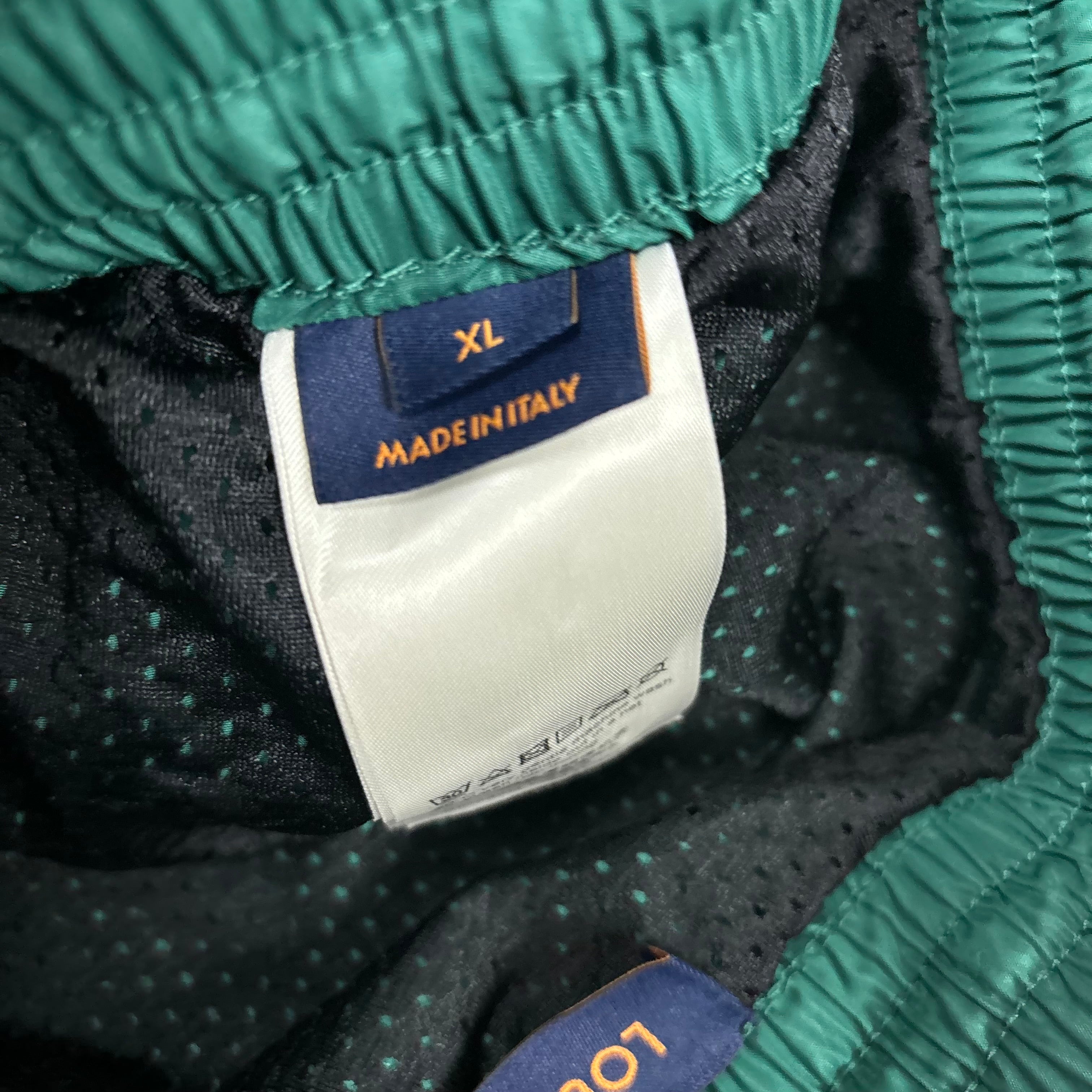 LOUIS VUITTON GREEN SWIM SHORTS - (XL)