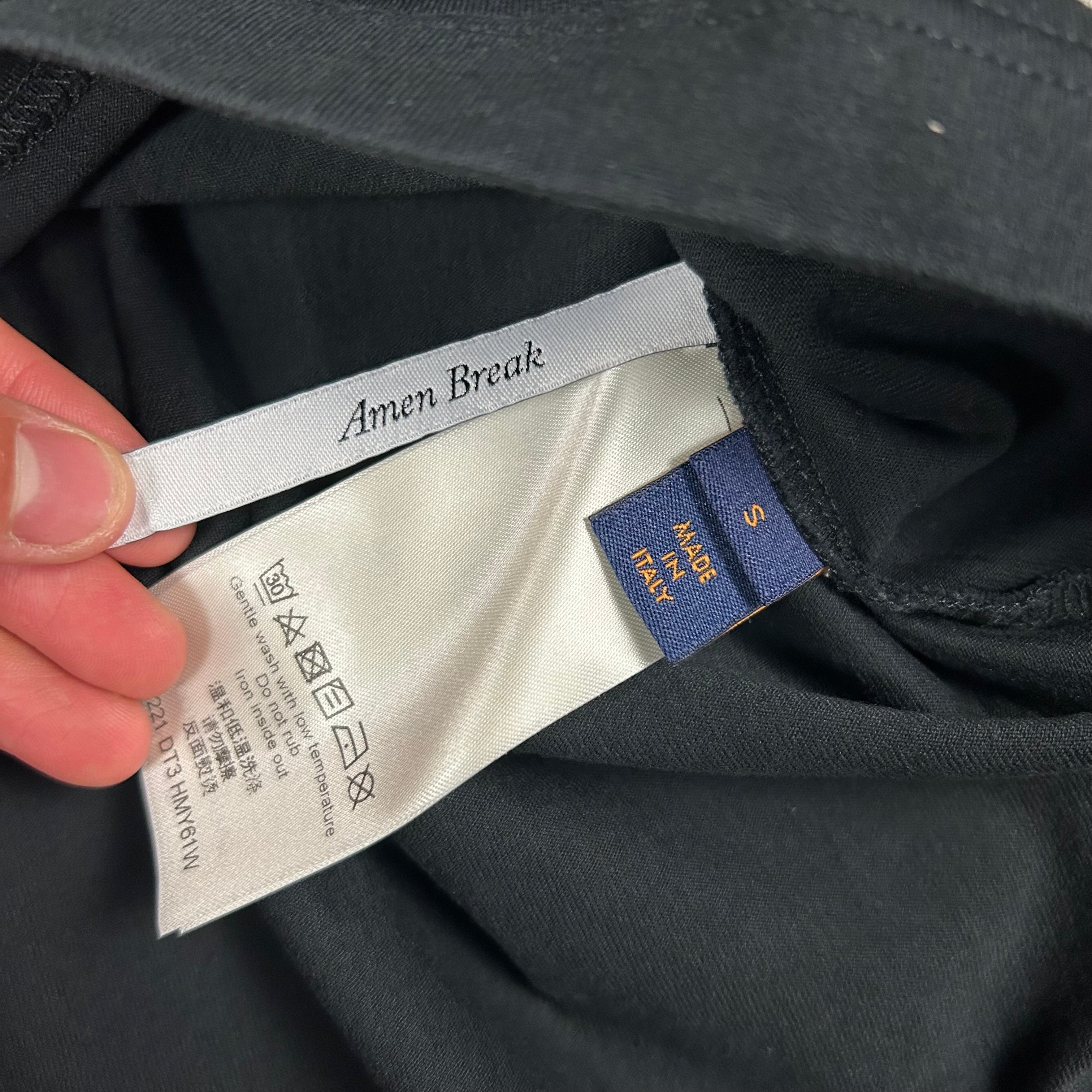 LOUIS VUITTON CRAFTMANSHIP T-SHIRT BLACK - (S)