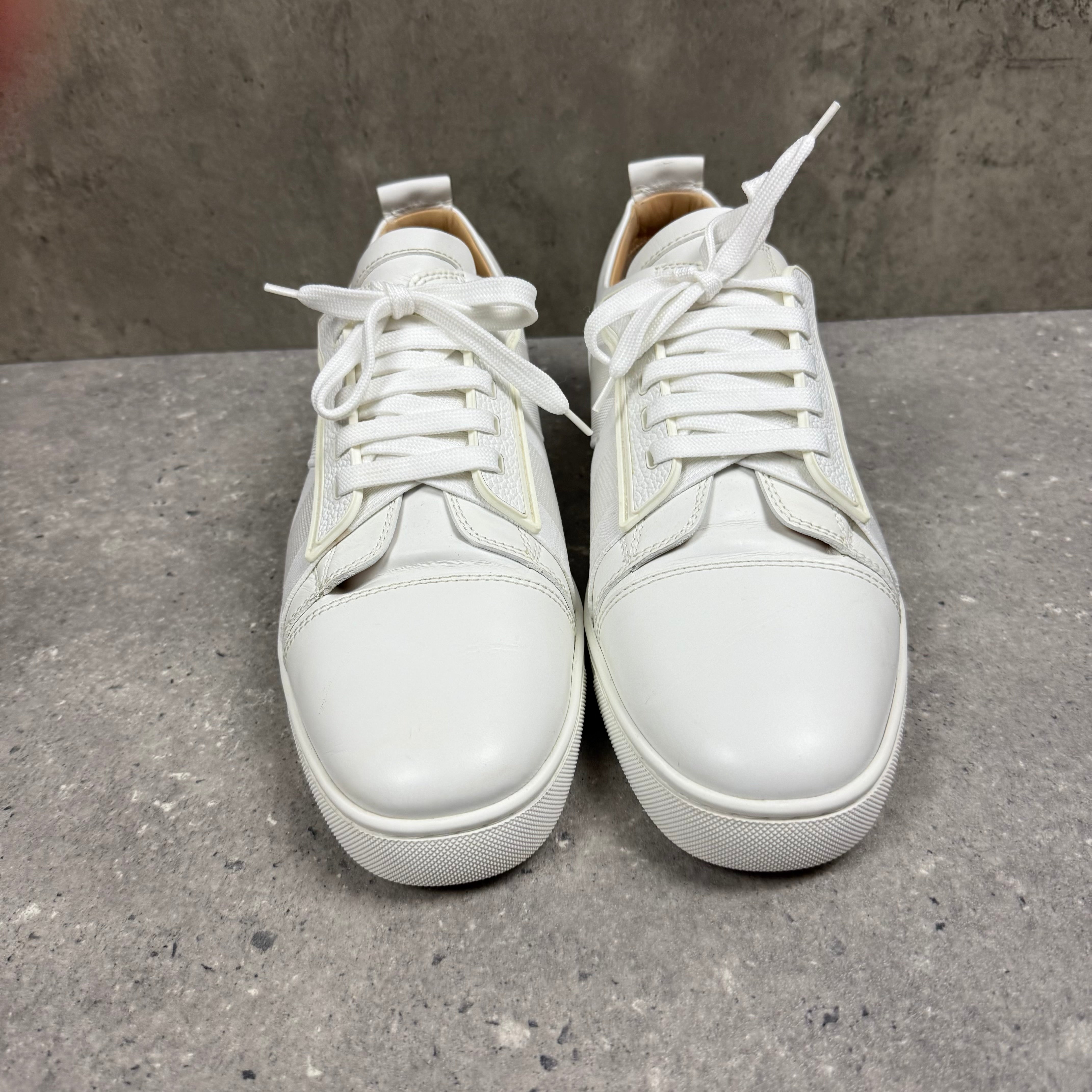 LOUBOUTIN LOW WHITE - (EU45 / UK11)