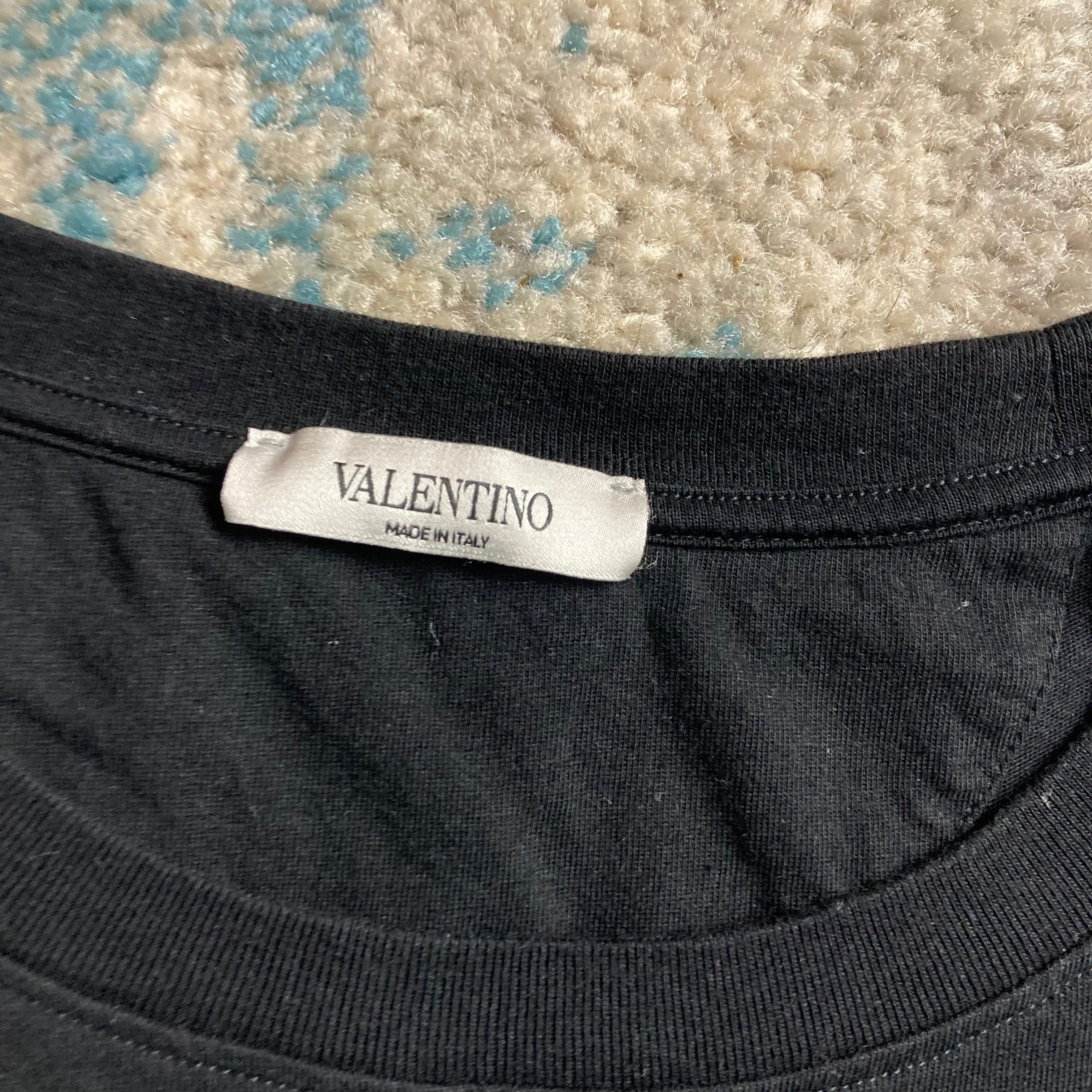VLTN T-SHIRT BLACK (FITS S)