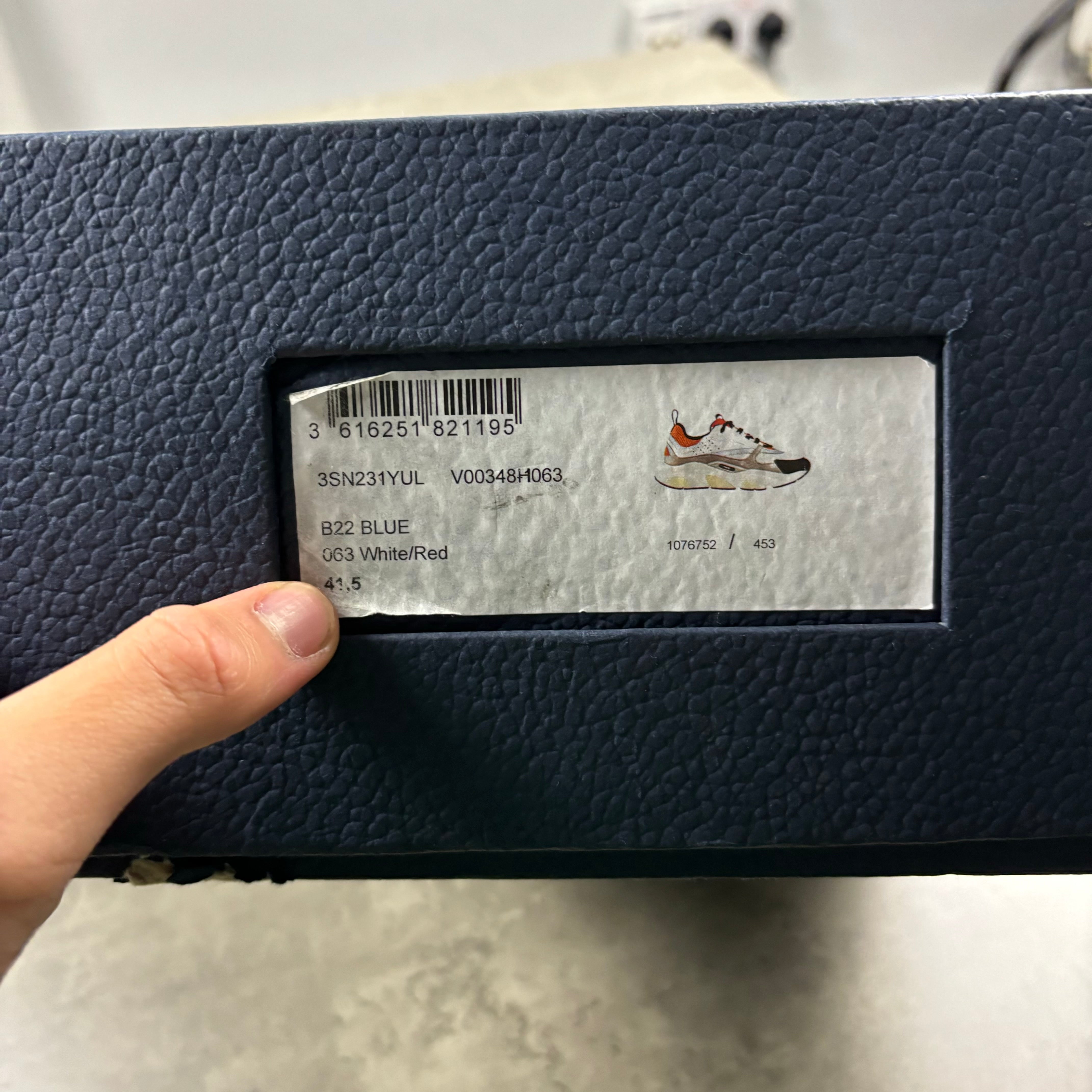 DIOR B22 ORANGE EU 41.5 (FITS UK 7.5)