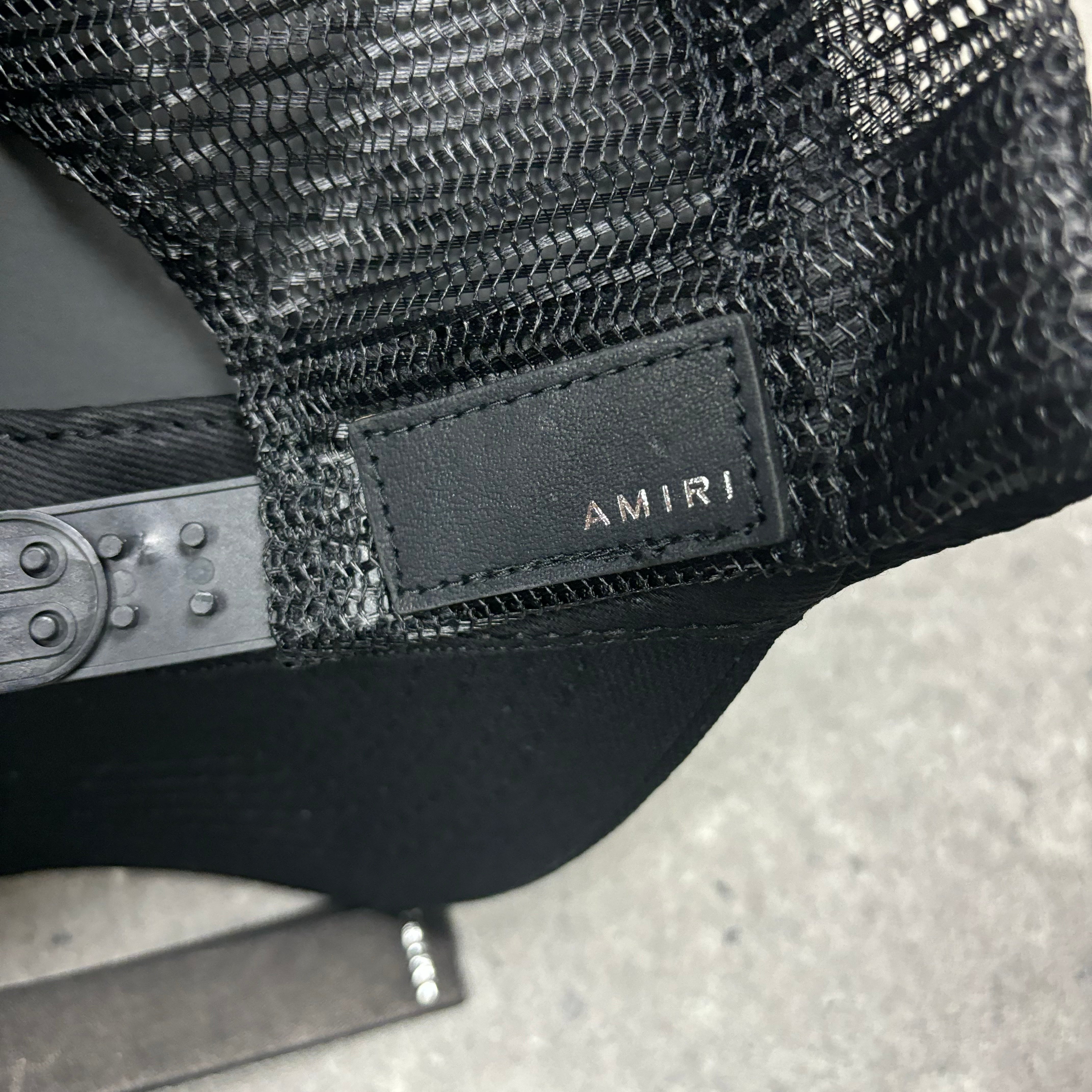 AMIRI CORE LOGO TRUCKER CAP