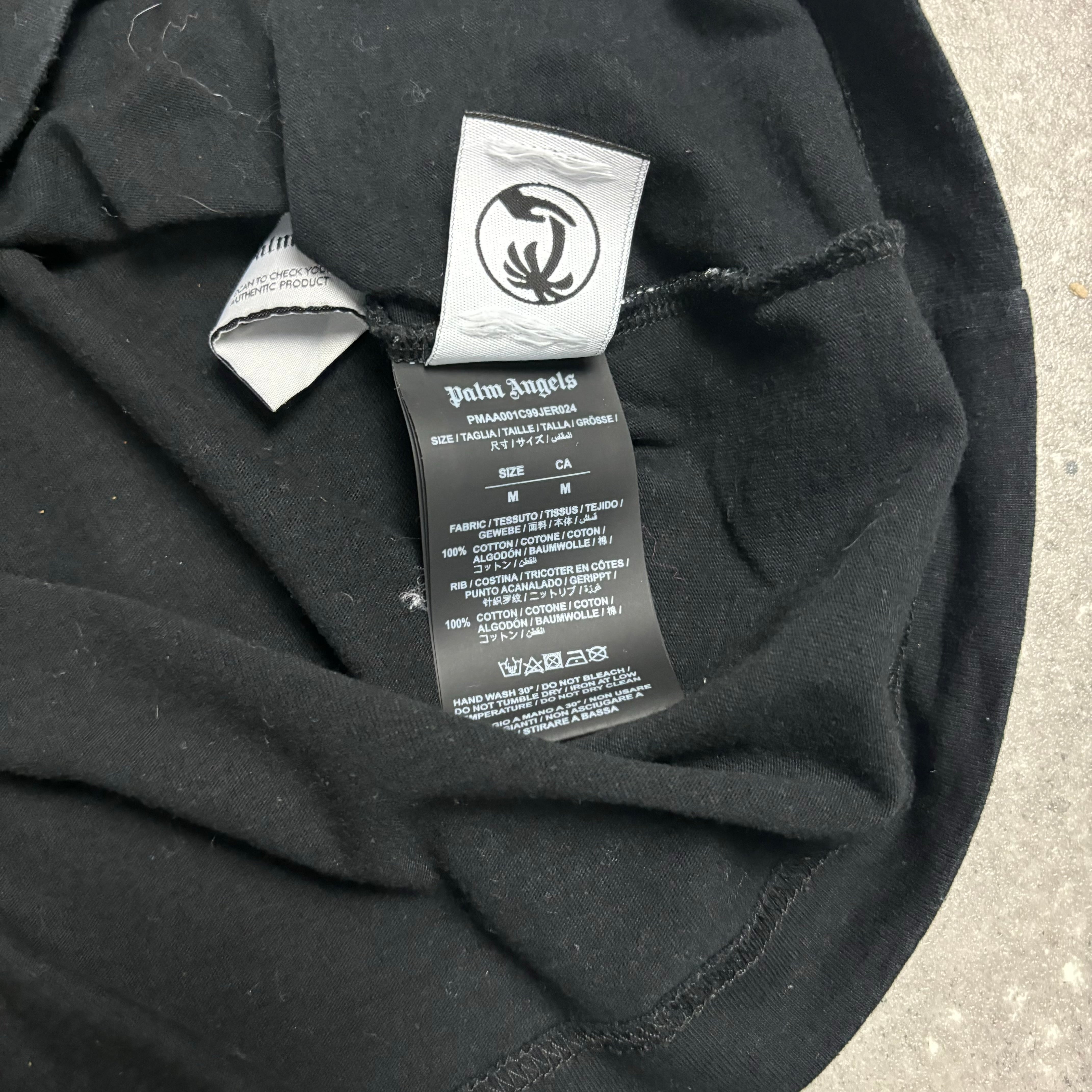 PALM ANGELS STAR T-SHIRT - (M)