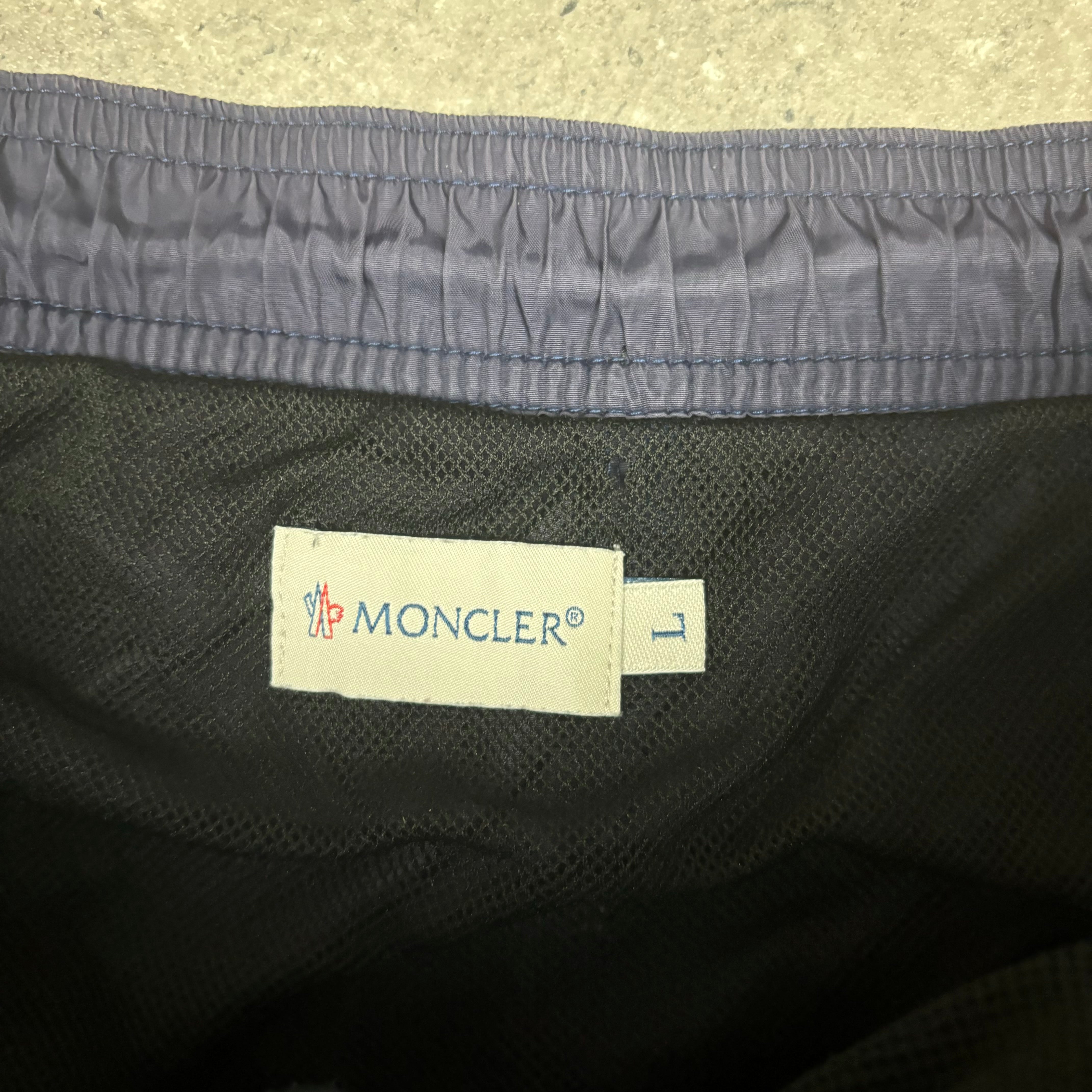 MONCLER SWIM SHORTS - (FITS M)
