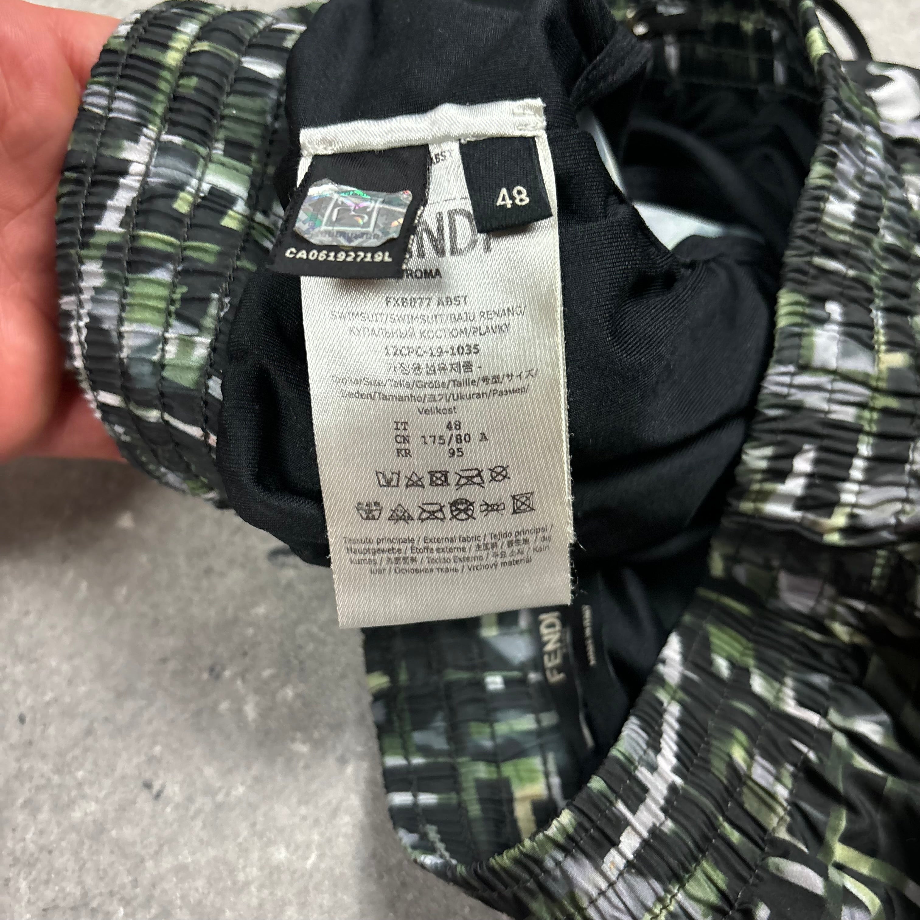 FENDI SWIM SHORTS - (FIT S)