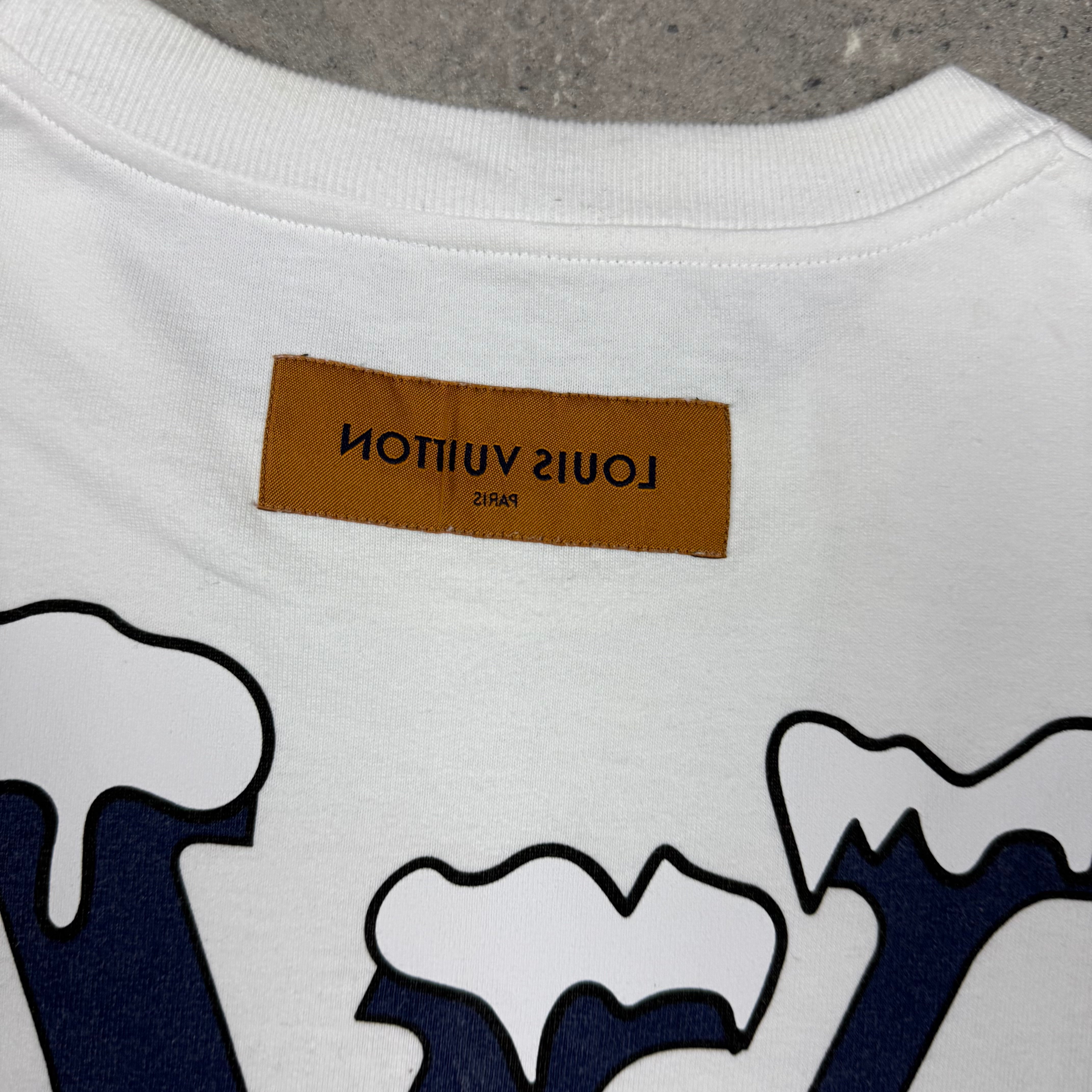 LOUIS VUITTON “DO A KICK FLIP” T-SHIRT WHITE - (L)