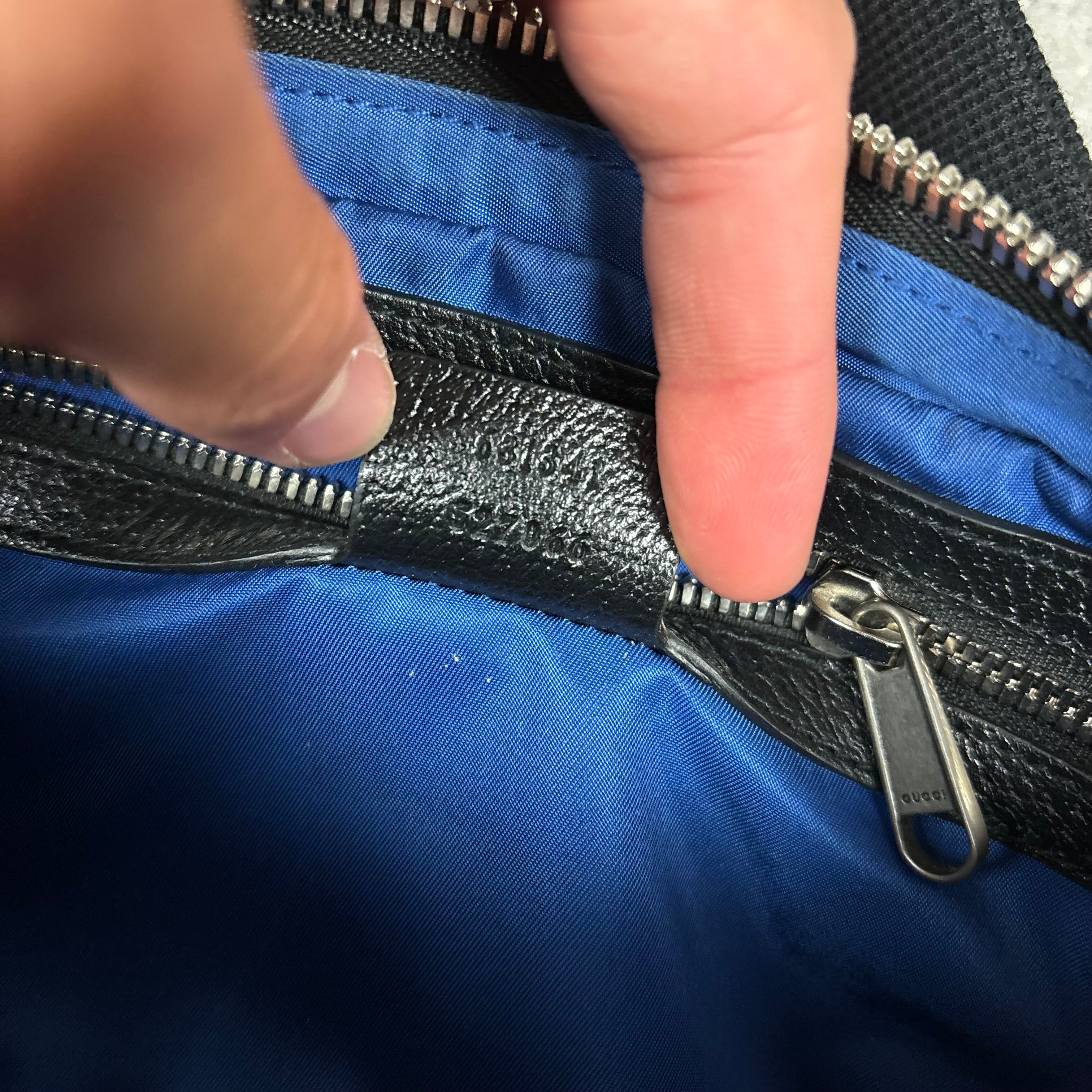 GUCCI BELT BAG - BLUE