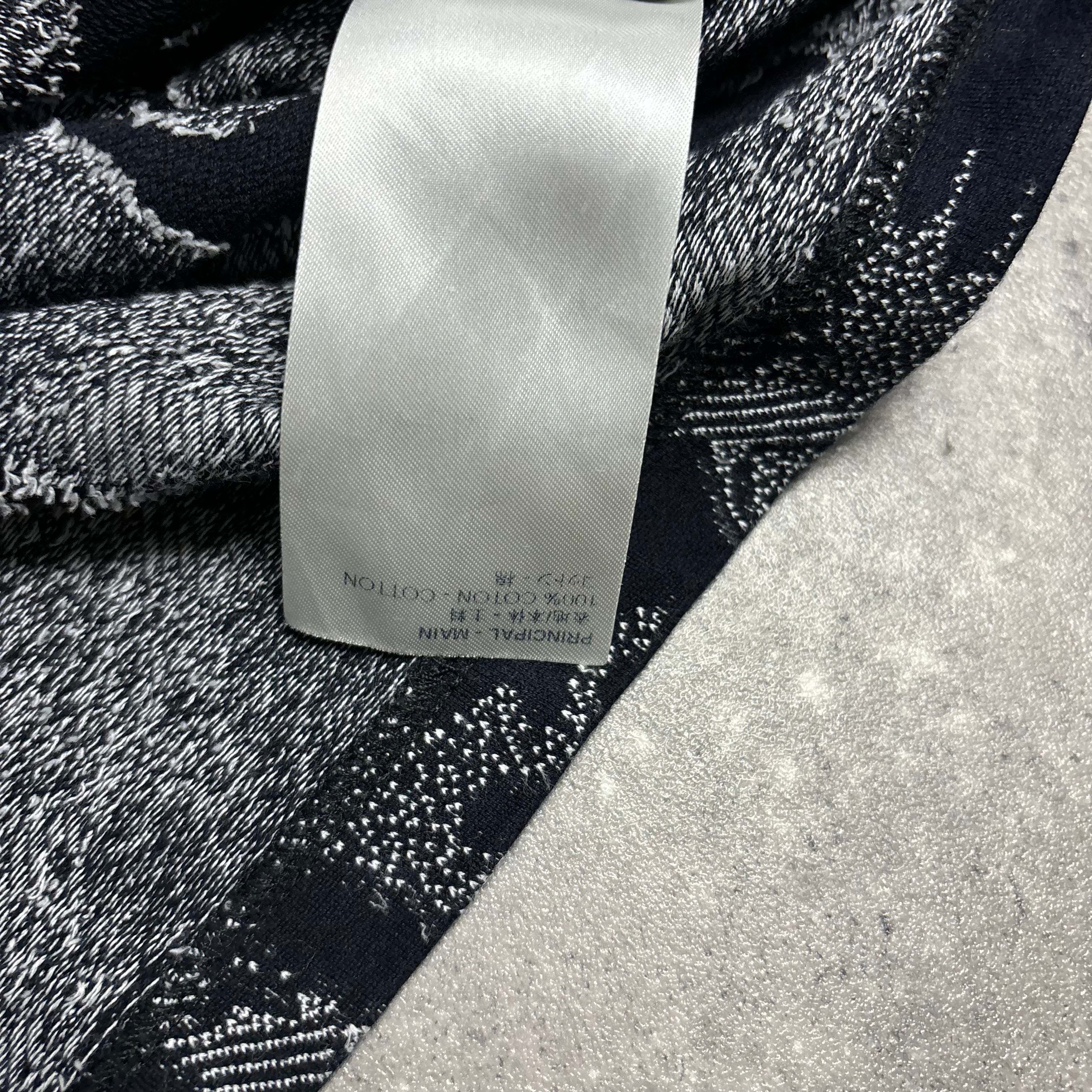 LOUIS VUITTON CAMO JACQUARD T-SHIRT - (S)