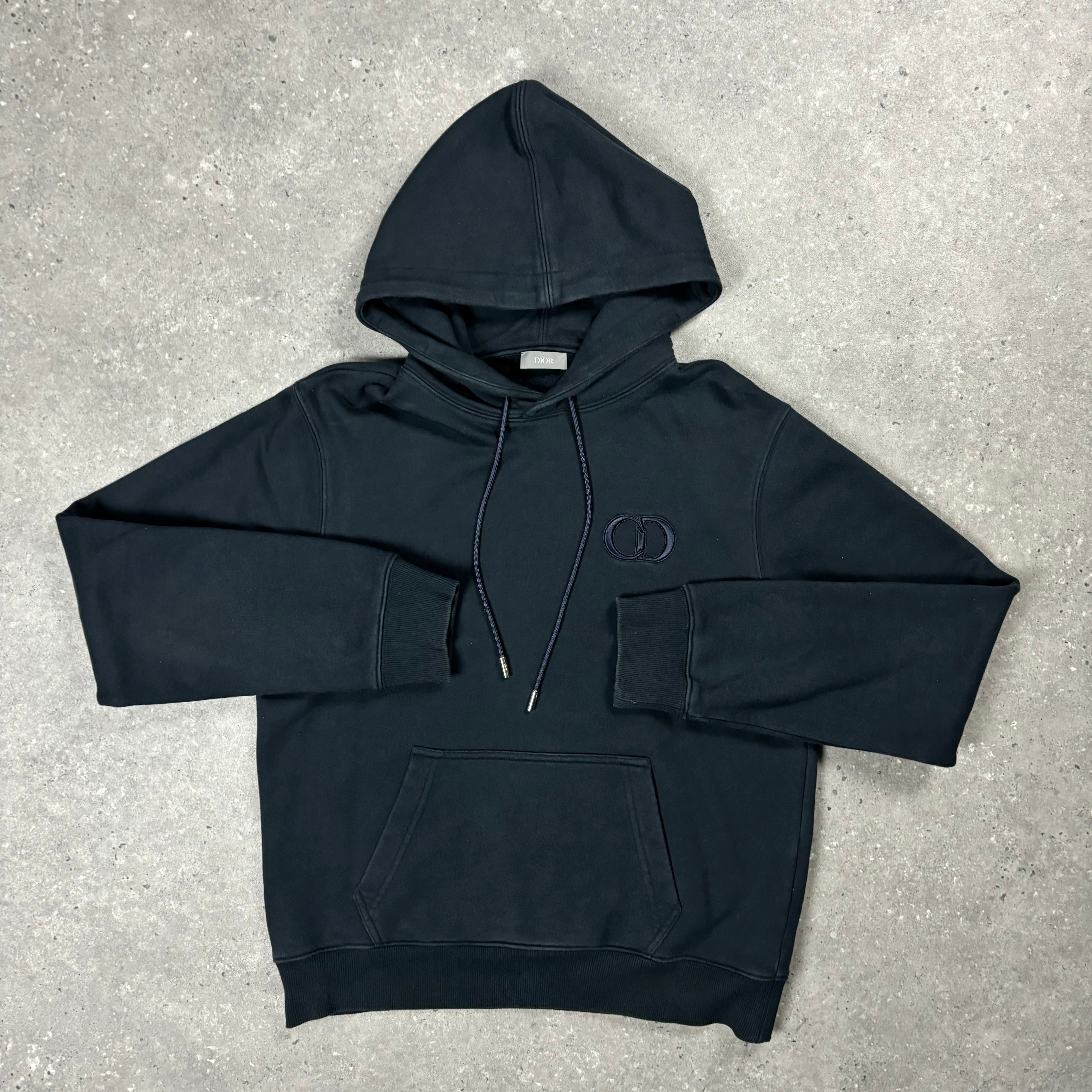 DIOR CD ICON HOODIE NAVY (FITS S)