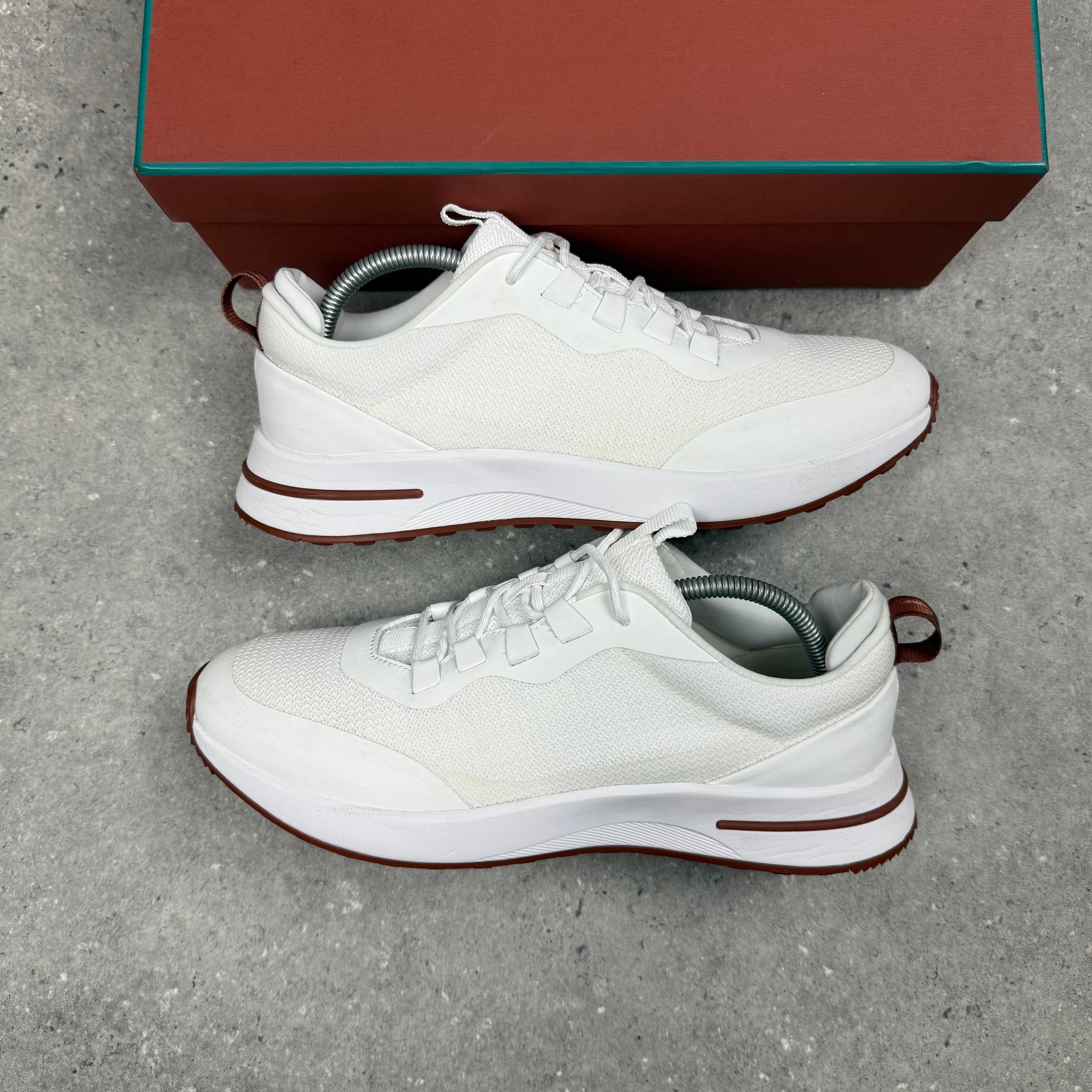 LORO PIANA WEEKEND WALK WHITE - (EU42.5 / UK8.5)
