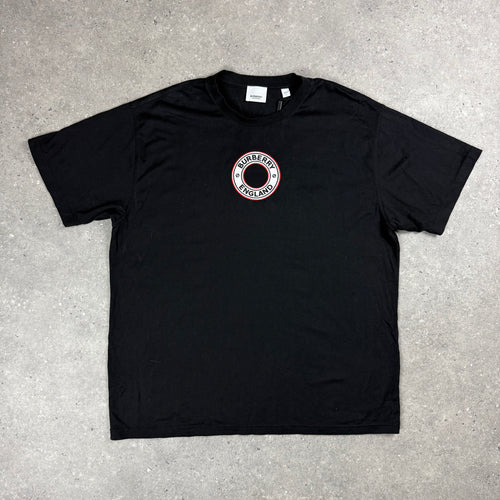 BURBERRY ENGLAND T-SHIRT BLACK - (FITS M)