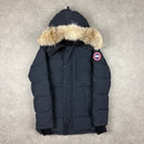 CANADA GOOSE CARSON PARKA NAVY - (S)
