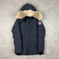 CANADA GOOSE CARSON PARKA NAVY - (S)
