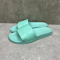LOUIS VUITTON SLIDERS MINT GREEN - EU41.5 (FITS UK 8.5)