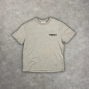 ESSENTIALS SS22 T-SHIRT - DARK OATMEAL