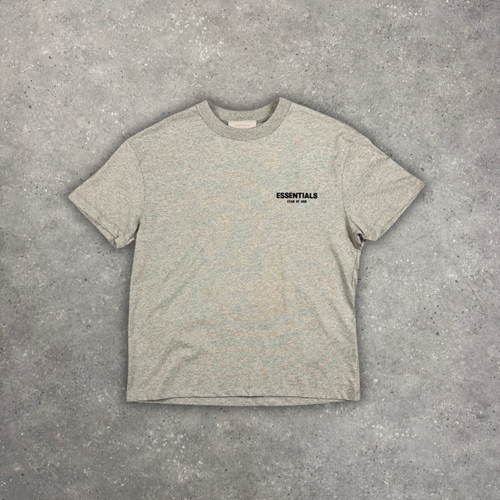 ESSENTIALS SS22 T-SHIRT - DARK OATMEAL