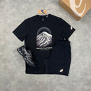 ASICS FUJITRAIL T-SHIRT & SHORT SET - BLACK
