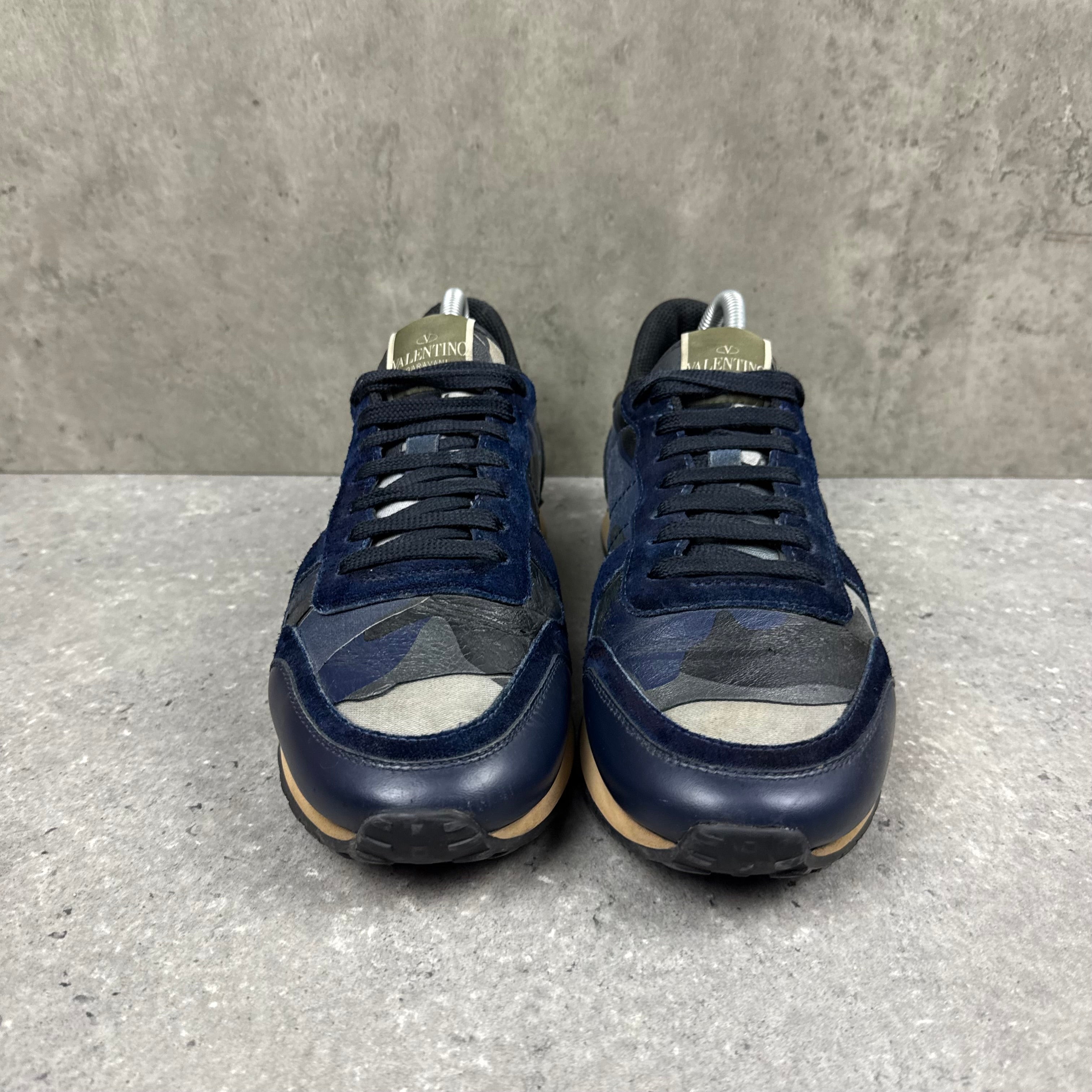 VALENTINO ROCKRUNNER NAVY - (EU41 / UK7)