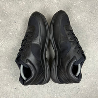 CHANEL RUNNERS BLACK LEATHER -  (EU44 / UK10)
