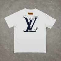 LOUIS VUITTON “DO A KICK FLIP” T-SHIRT WHITE - (L)