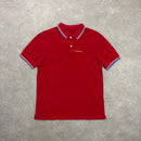 PRADA POLO T-SHIRT RED - (M)