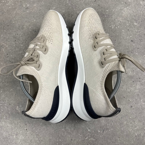 BRUNELLO CUCINELLI KNIT LACE UP SNEAKERS - (EU42 / UK8)