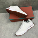 LORO PIANA WEEKEND WALK WHITE - (EU42.5 / UK8.5)