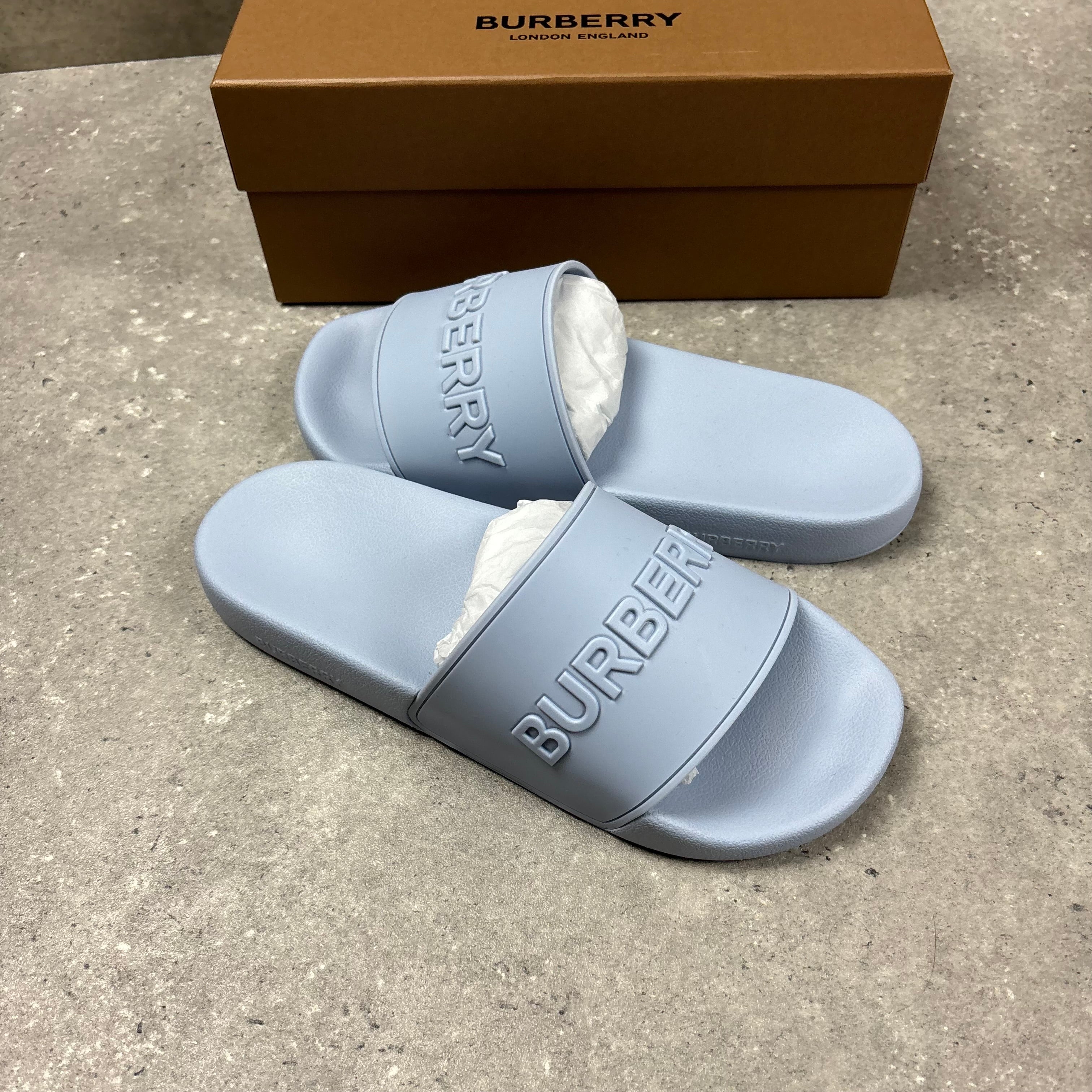 BURBERRY SLIDES - EU41 / UK7