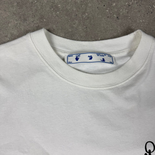 OFF WHITE T-SHIRT WHITE - (S)