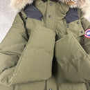 CANADA GOOSE WYNDHAM PARKA MILITARY GREEN - (XL)