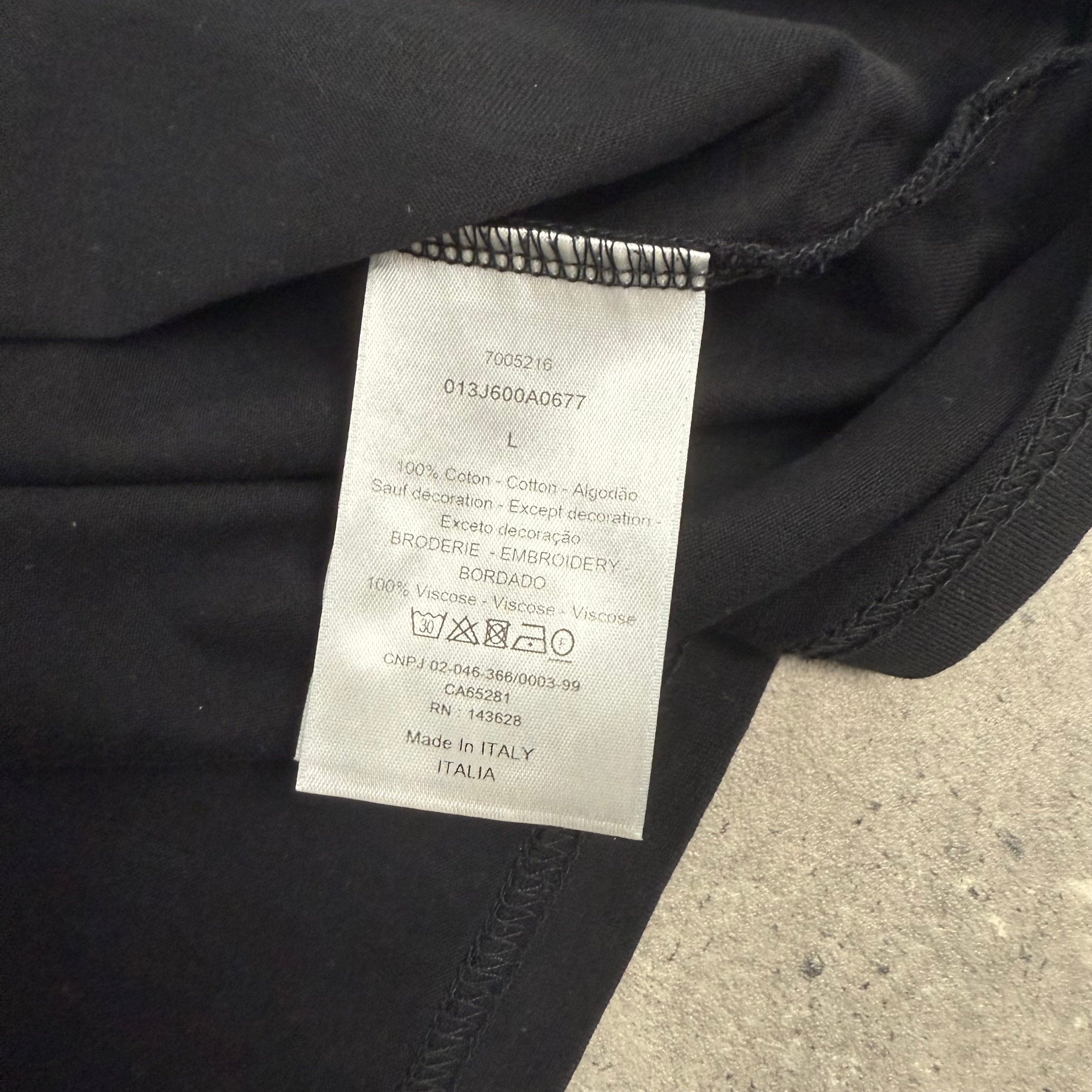DIOR CD ICON T-SHIRT BLACK - (L)