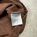 DIOR BROWN TOWEL T-SHIRT - (S)