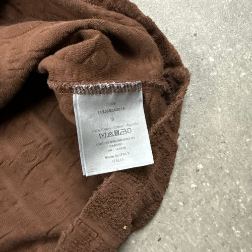 DIOR BROWN TOWEL T-SHIRT - (S)