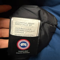 CANADA GOOSE LANGFORD PARKA BLUE FUSION - (S)