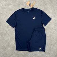ASICS CORE T-SHIRT & SHORT SET - MIDNIGHT NAVY