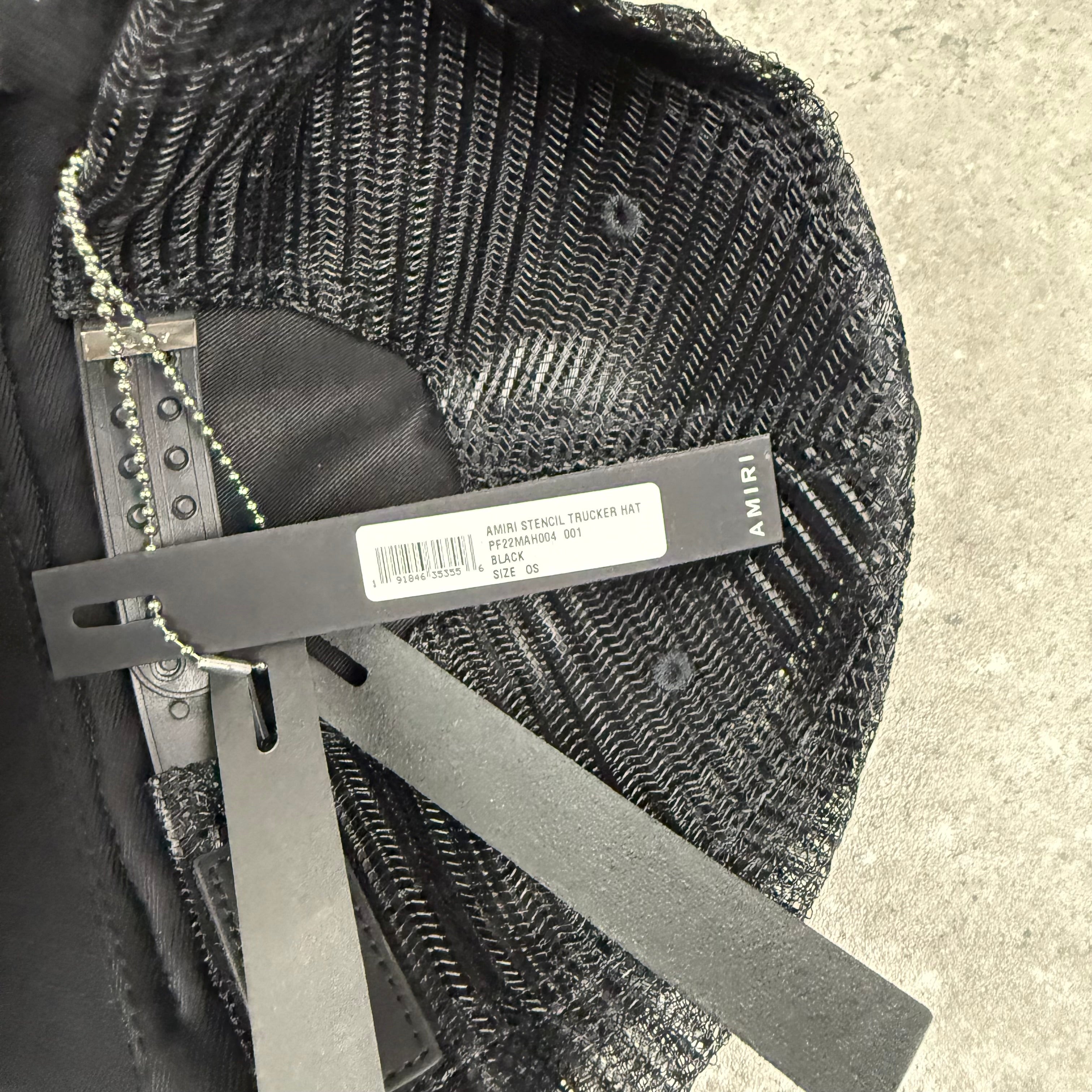 AMIRI DISTRICT TRUCKER CAP