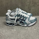 ASICS GEL KAYANO 14 WHITE FJORD GREY - (UK8.5)