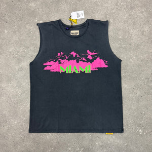 GALLERY DEPT SLEEVELESS MIAMI T-SHIRT