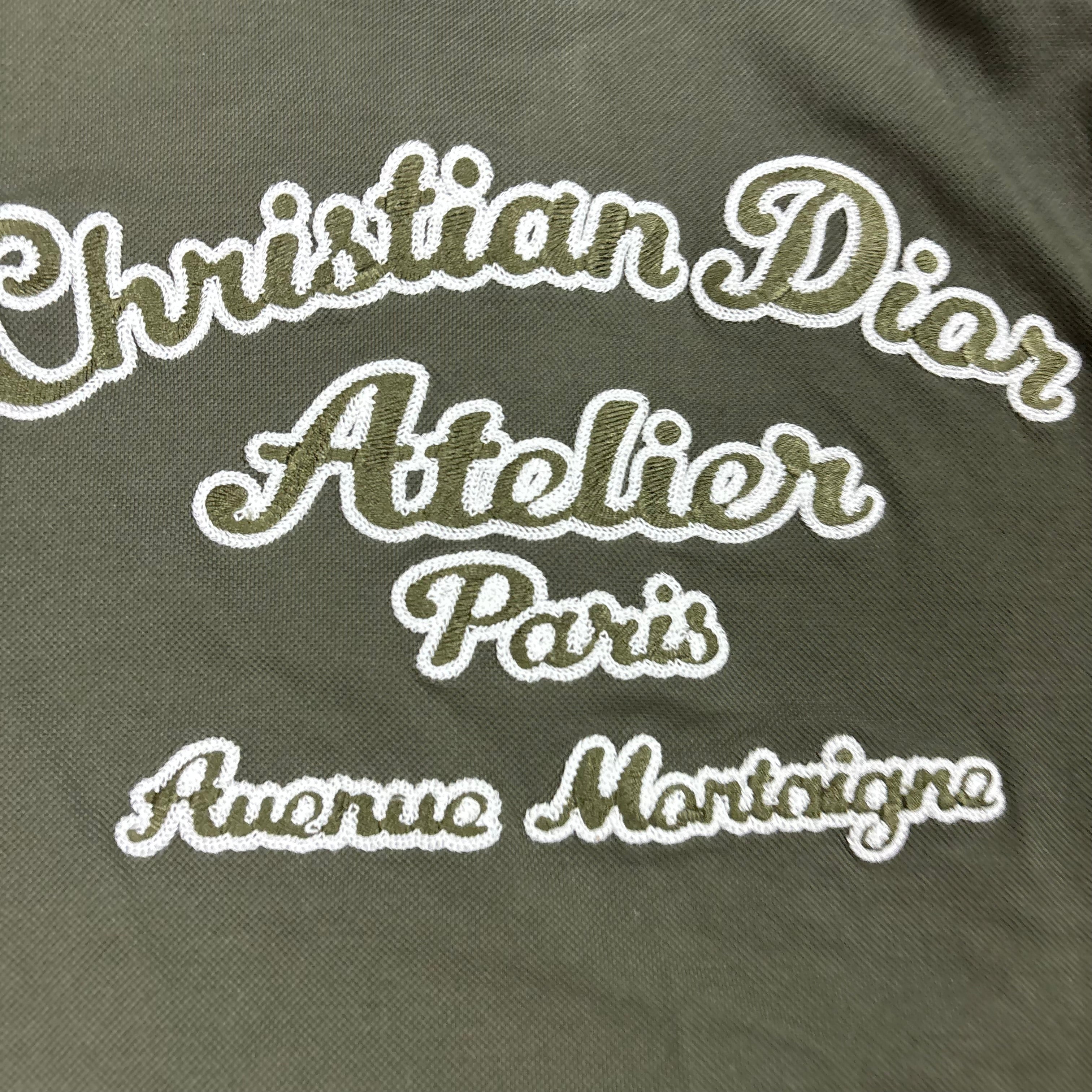 DIOR ATELIER POLO T-SHIRT - (S)