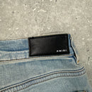 AMIRI MX1 JEANS LIGHT BLUE WASH - (32”)