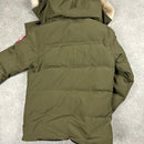 CANADA GOOSE WYNDHAM PARKA KHAKI - (S)