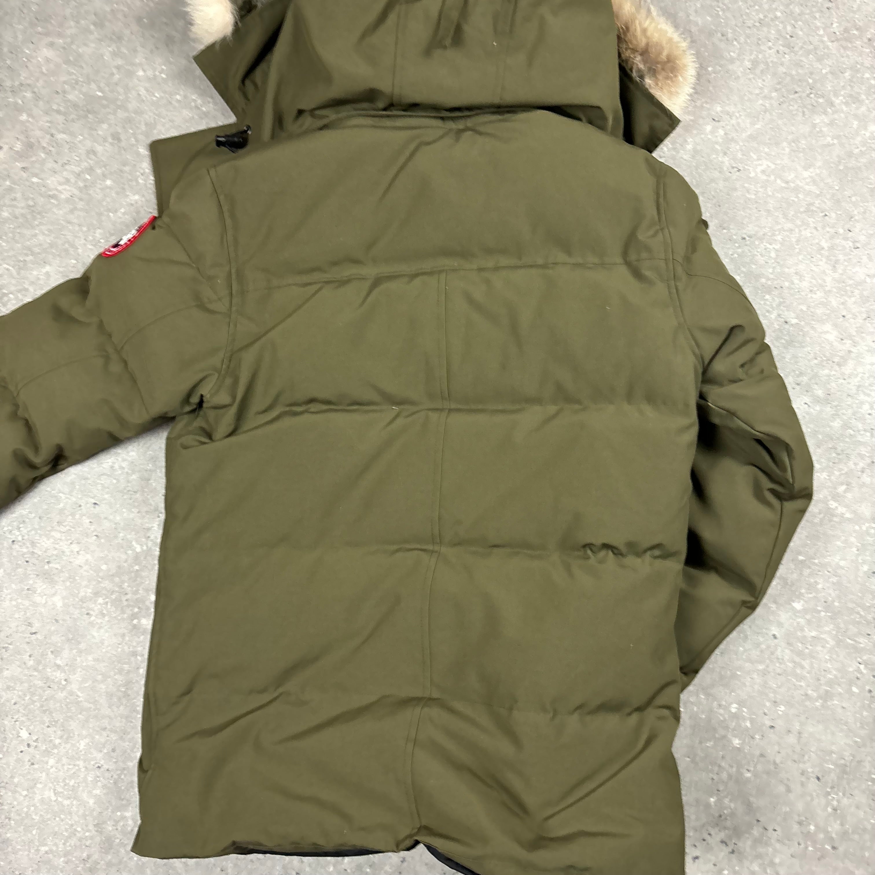 CANADA GOOSE WYNDHAM PARKA KHAKI - (S)